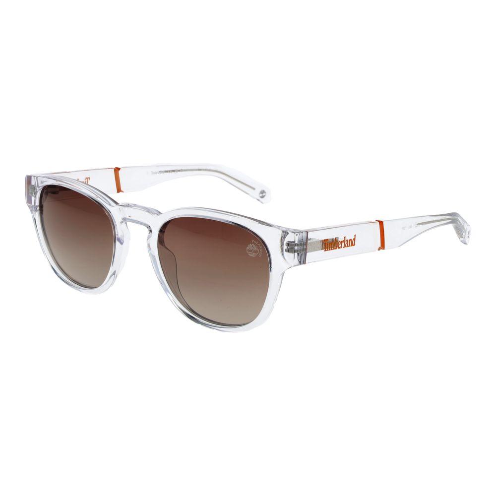 Transparent Stainless Steel Sunglasses