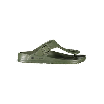 Green Plastic Mens Sandal