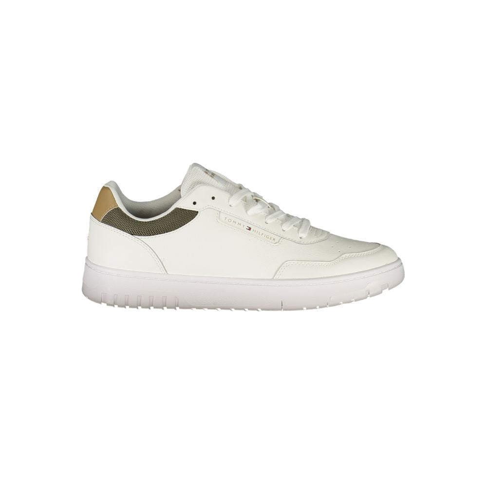 White Leather Men Sneaker