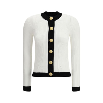 White Viscose Cardigan