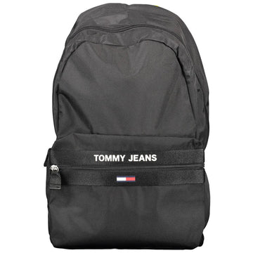 Black Polyester Backpack