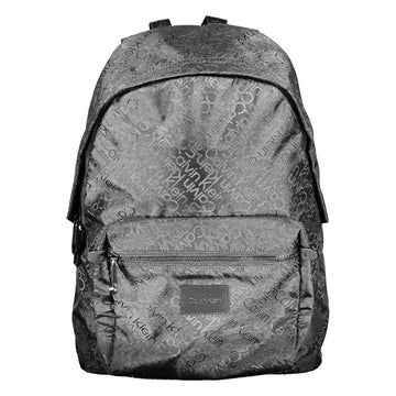 Black Polyester Backpack