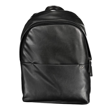 Black Polyester Backpack