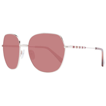 Rose Gold Metal Sunglasses