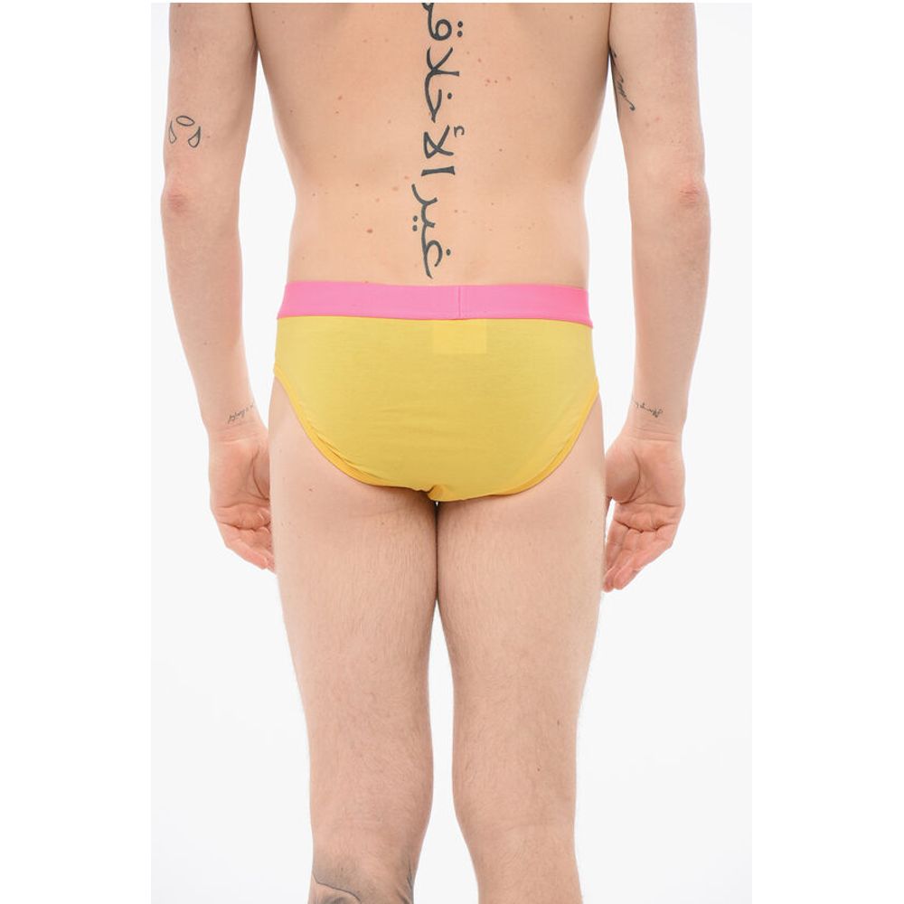 Cotton Slip With Logoed Waistband