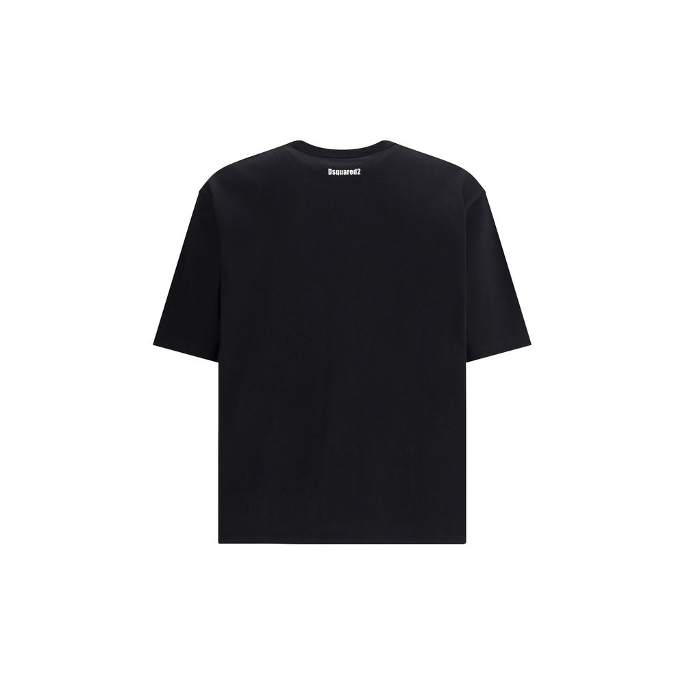 Black Cotton T-Shirt
