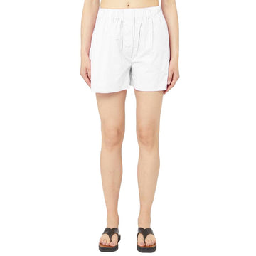 White Cotton Short