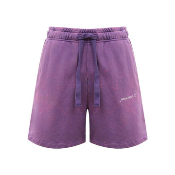 Purple Cotton Short