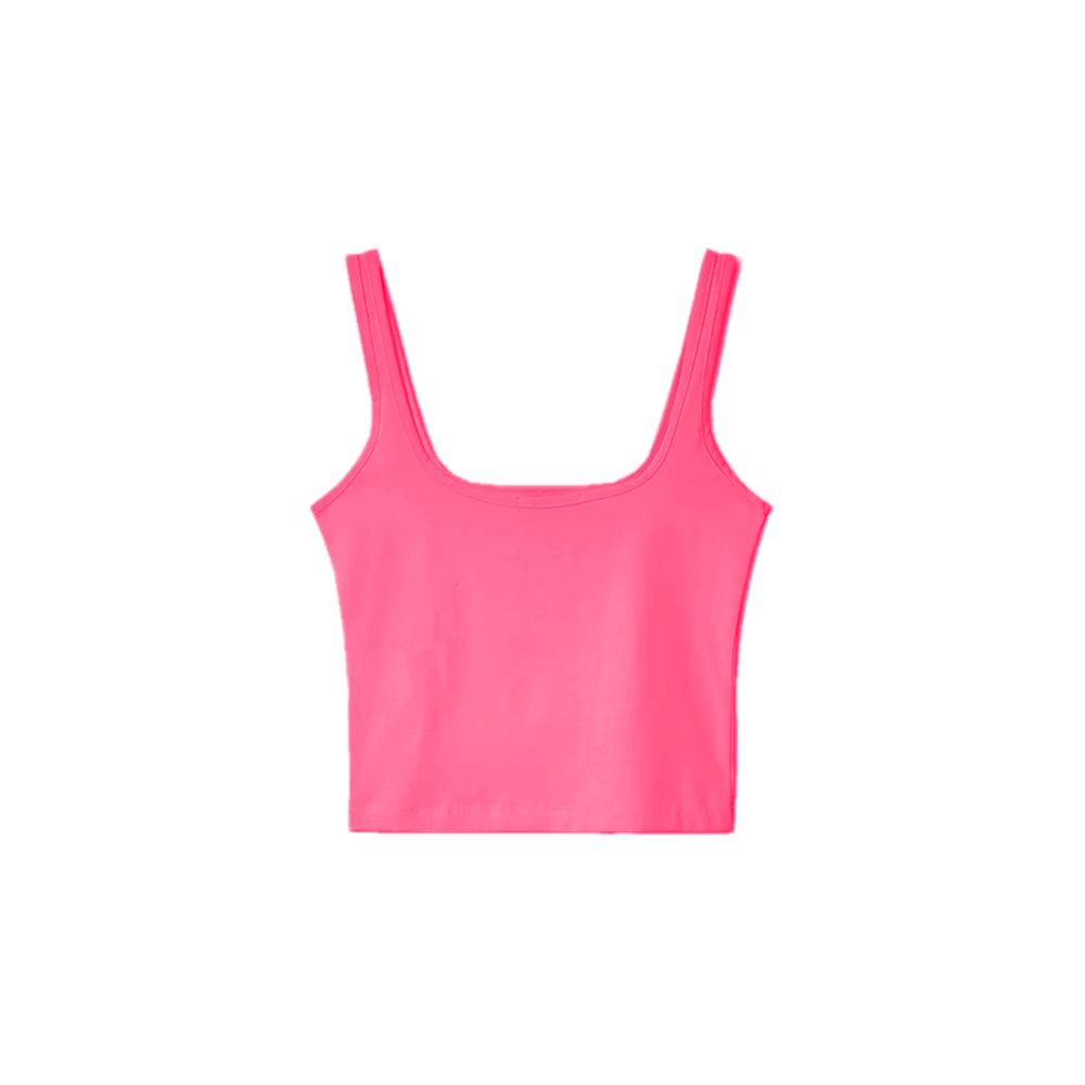 Fuchsia Cotton Women Top