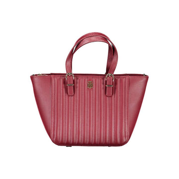 Red Polyethylene Handbag