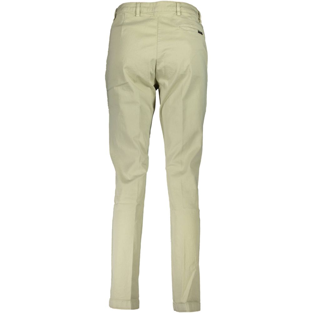Gray Cotton Polo Shirt