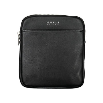 Black Polyethylene Shoulder Bag