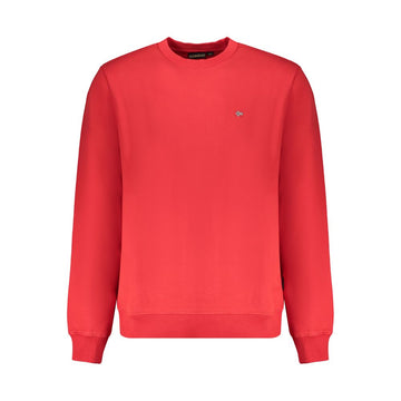 Red Organic Cotton Men Sweater