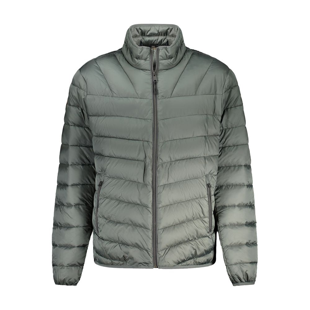 Green Polyamide Men Jacket