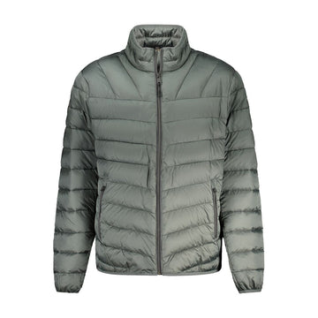 Green Polyamide Men Jacket