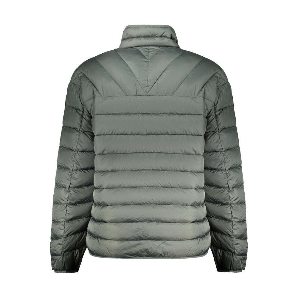 Green Polyamide Men Jacket