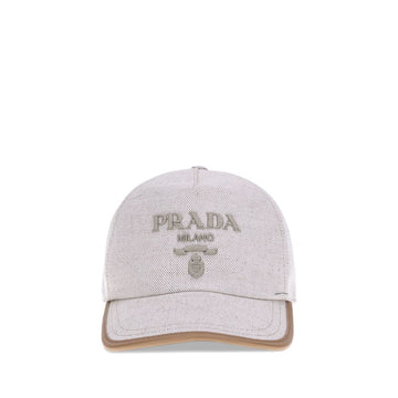 Beige Cotton Cap (Baseball Hat)