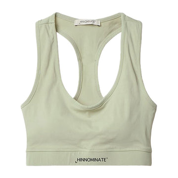 Green Polyamide Women Top