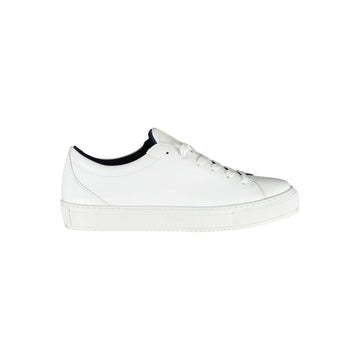 White Synthetic Sneaker