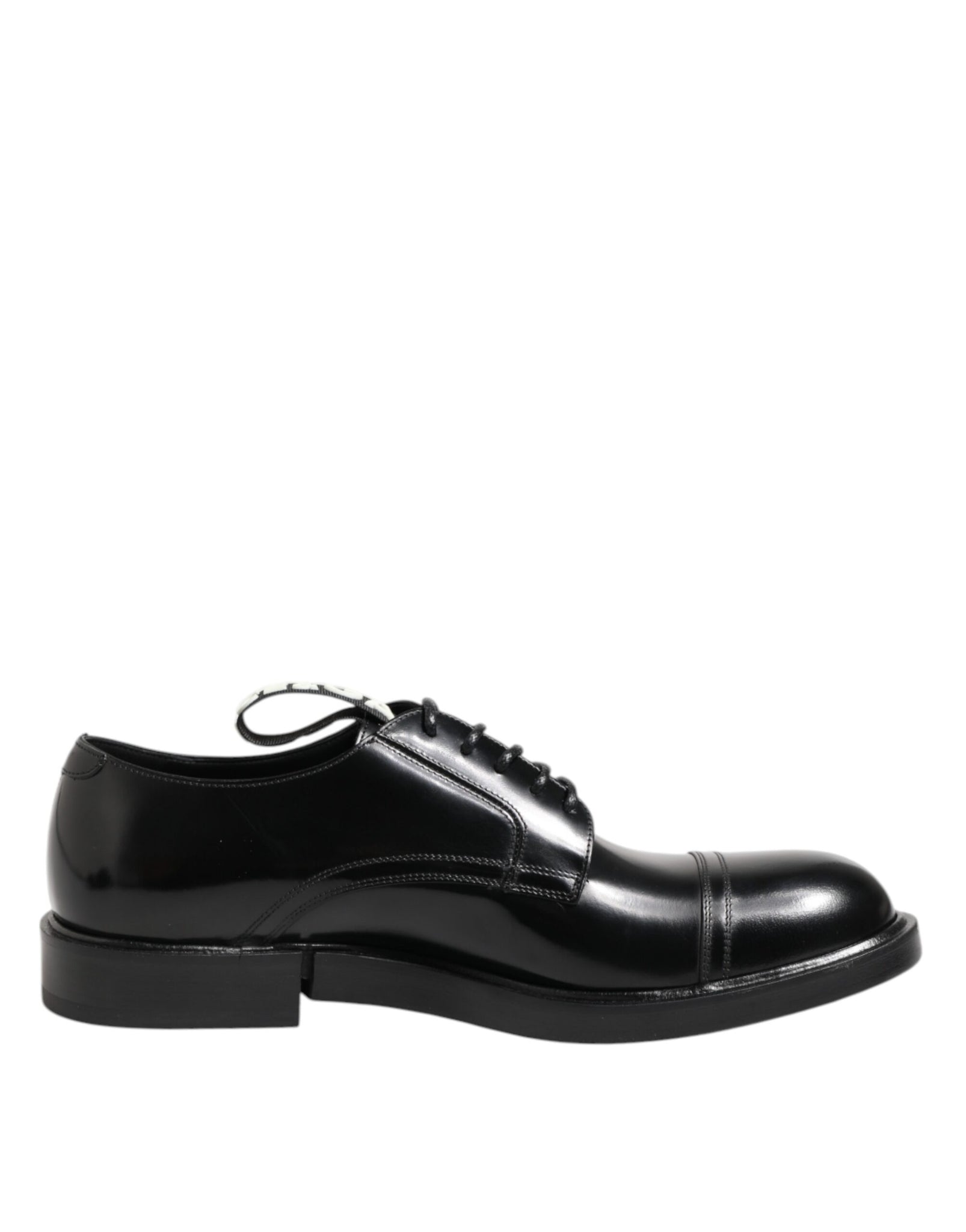 Black Leather Dress Lace Up Men Formal Shoes