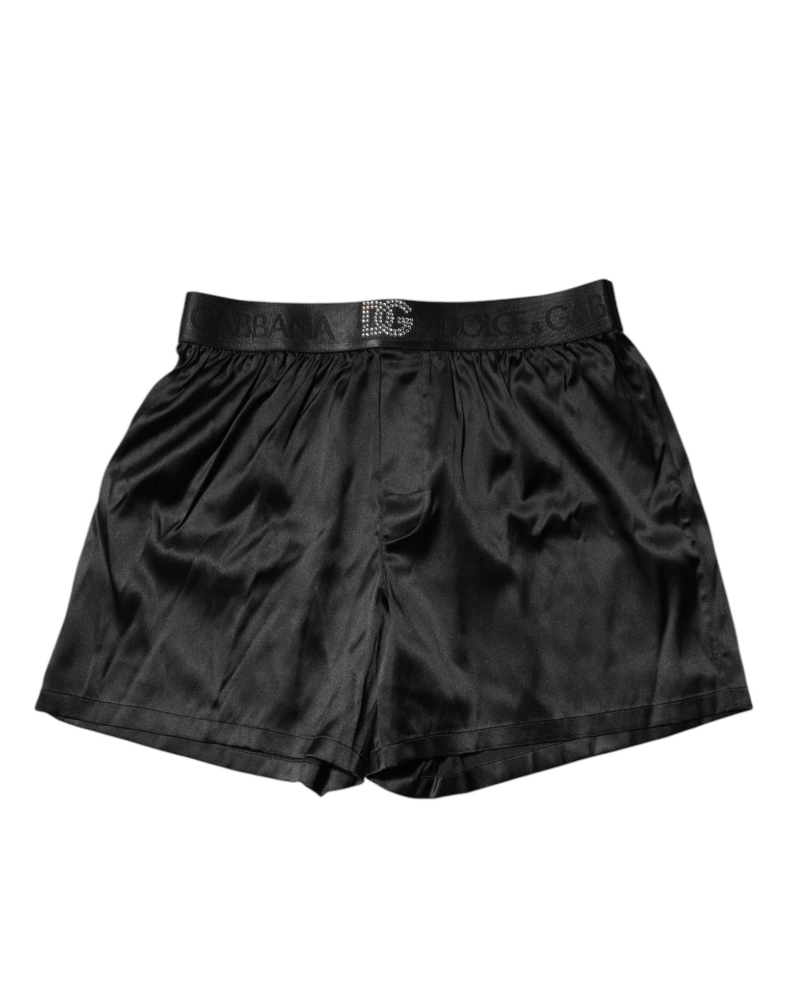 Black Logo Waist Regular Boxer Shorts Underwear