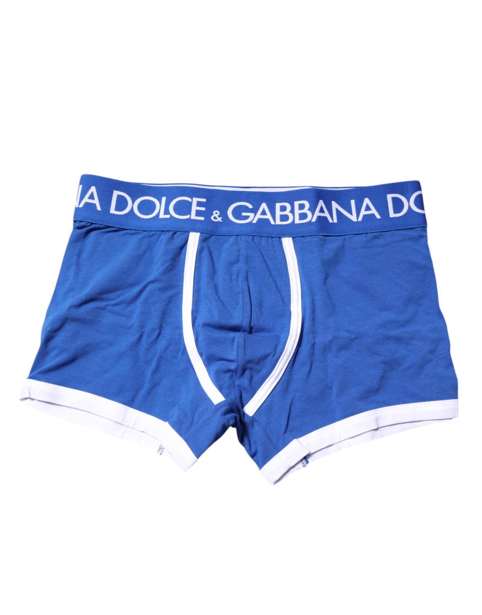 Blue Logo Waist Regular Boxer Brief Underwear