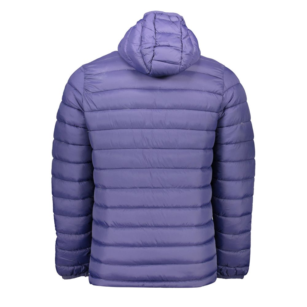 Blue Polyester Jacket