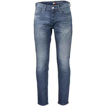 Blue Cotton Men Jeans
