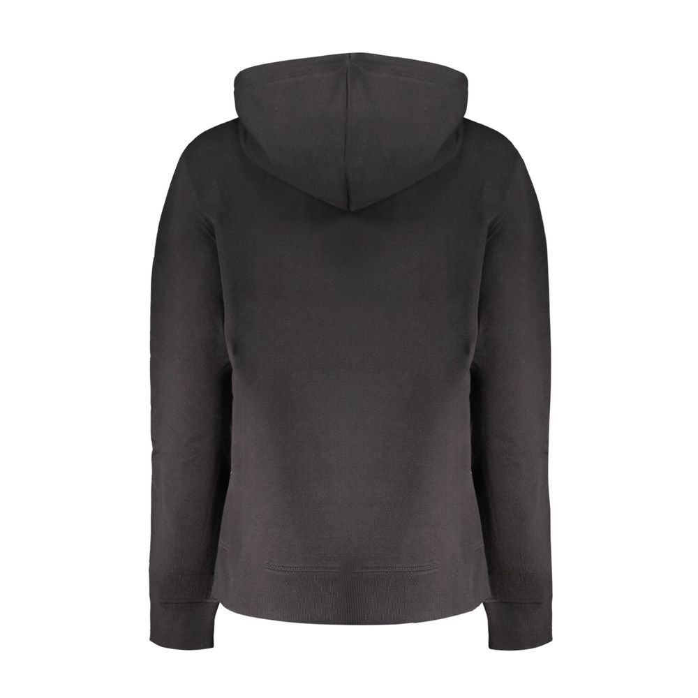 Black Cotton Women Sweater