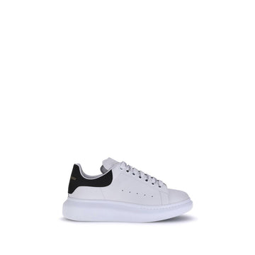 White Calf Leather Bos Taurus Platform Sneakers