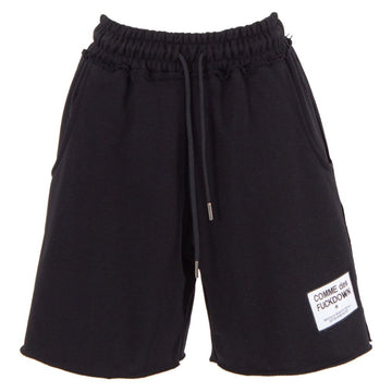Black Cotton Short