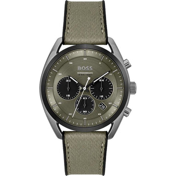 Green Fabric Dress Watch