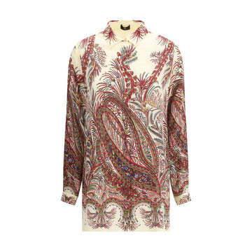 Multicolor Silk Pattern Shirt