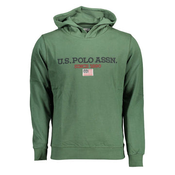 Green Cotton Sweatshirt