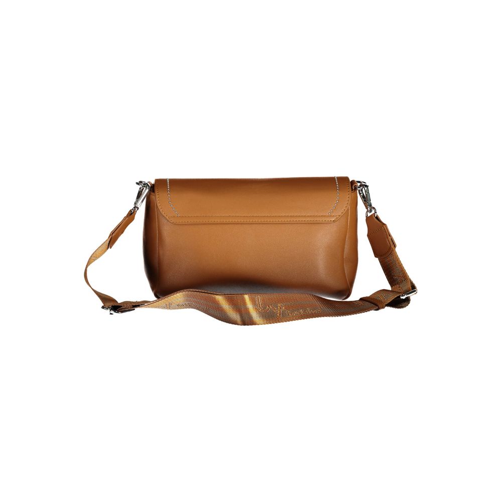 Brown Polyethylene Handbag