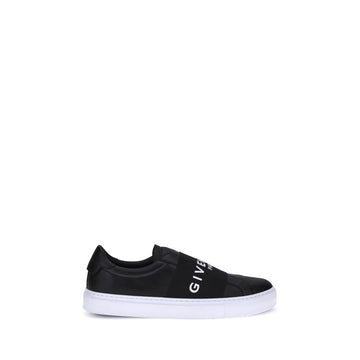 Black Calf Leather Bos Taurus Low Top Sneakers