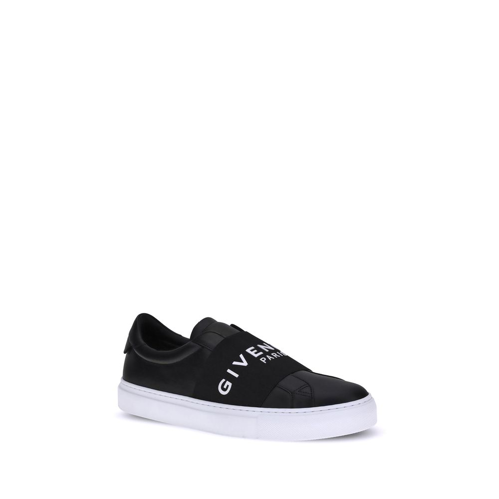 Black Calf Leather Bos Taurus Low Top Sneakers