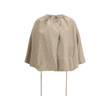 Beige Cotton Cloacks