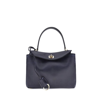 Blue Calf Leather Bos Taurus Shoulder Bag