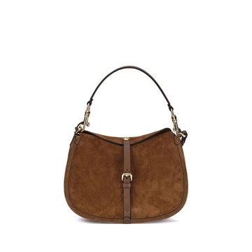 Brown Calf Leather Bos Taurus Shoulder Bag