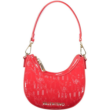 Red Polyethylene Women Handbag