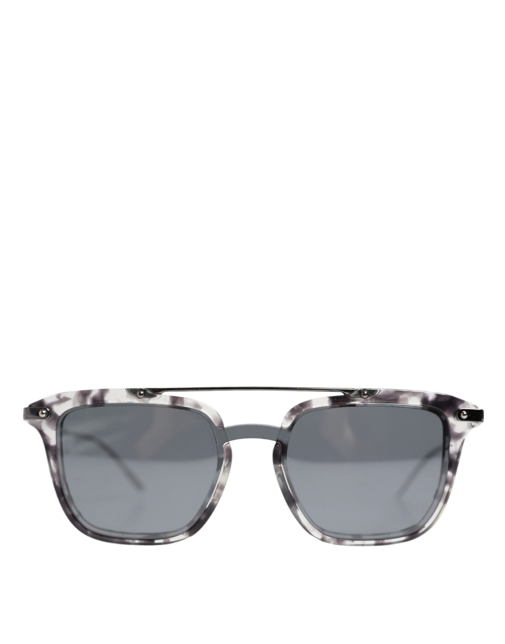 Gray Havana Acetate Square DG4327 Eyewear Sunglasses