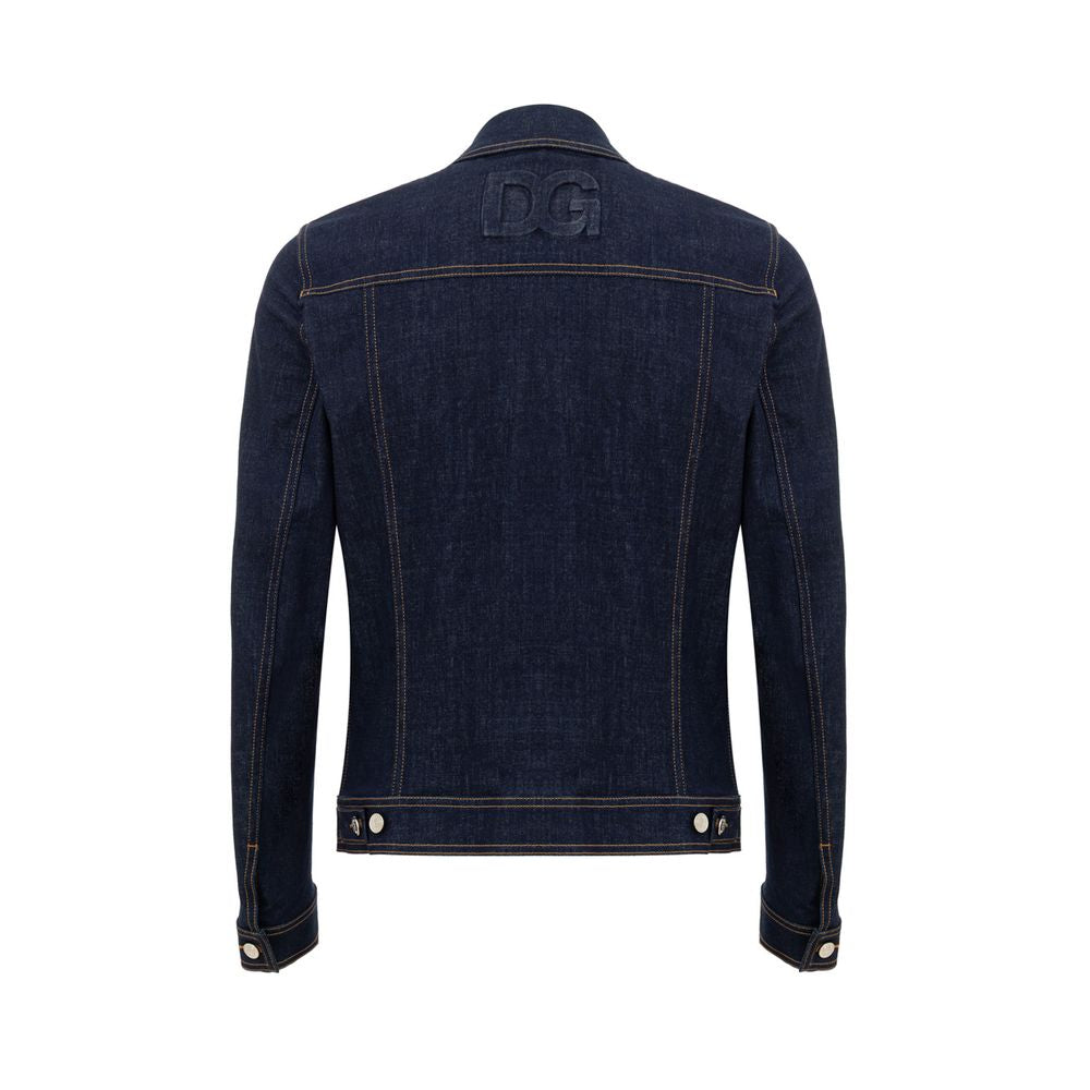 Blue Cotton Denim Jacket