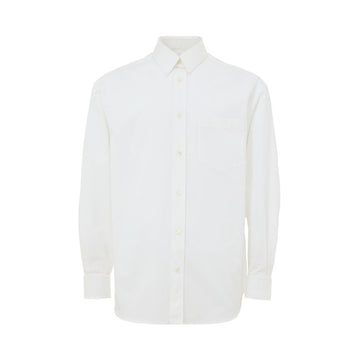 White Cotton Dress Shirt