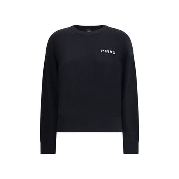 Black Wool Sweatshirt