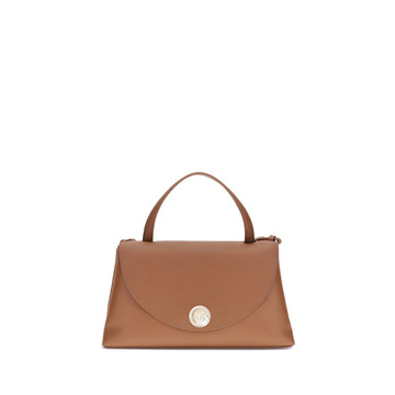 Brown Calf Leather Bos Taurus Handbag