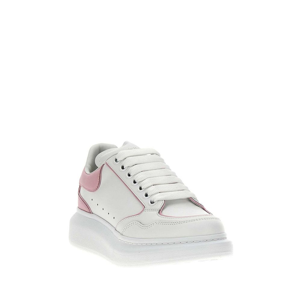 White Calfskin Low Top Sneakers