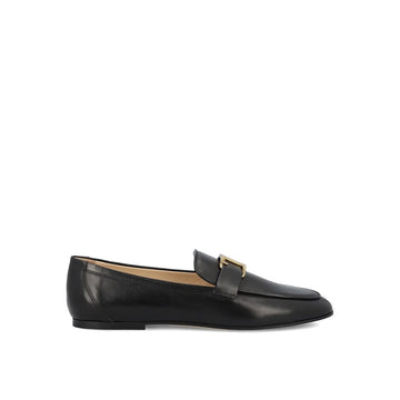 Black Calfskin Slip-On Loafers