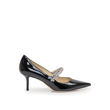 Black Calfskin High Heel Pumps