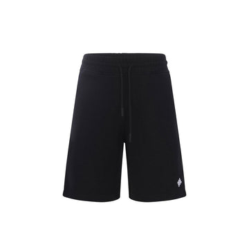 Black Cotton Shorts